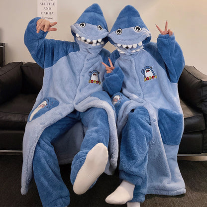 Unisex Adults 3D Character Plush Pajama Set